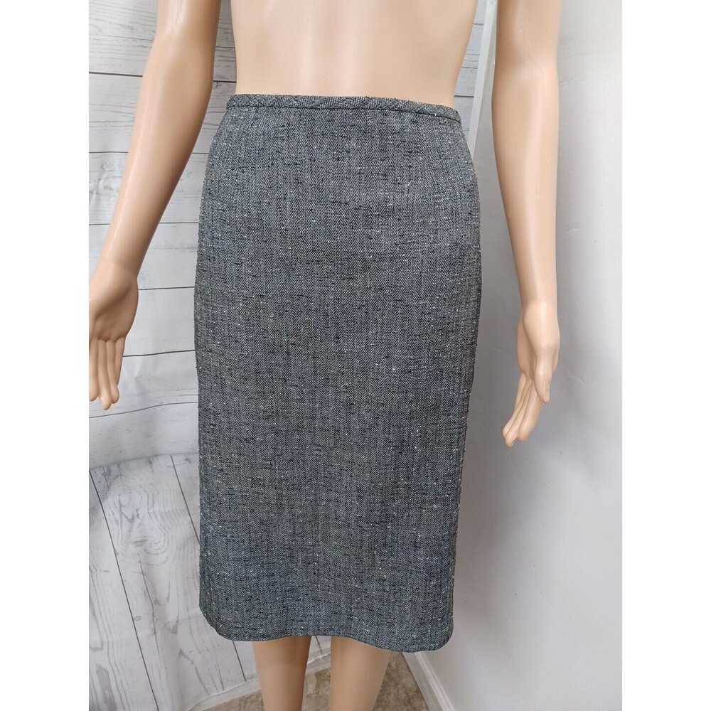 Cato Skirt Womens Knee Length Pencil Tweed Herringbone Sz 6 Lined
